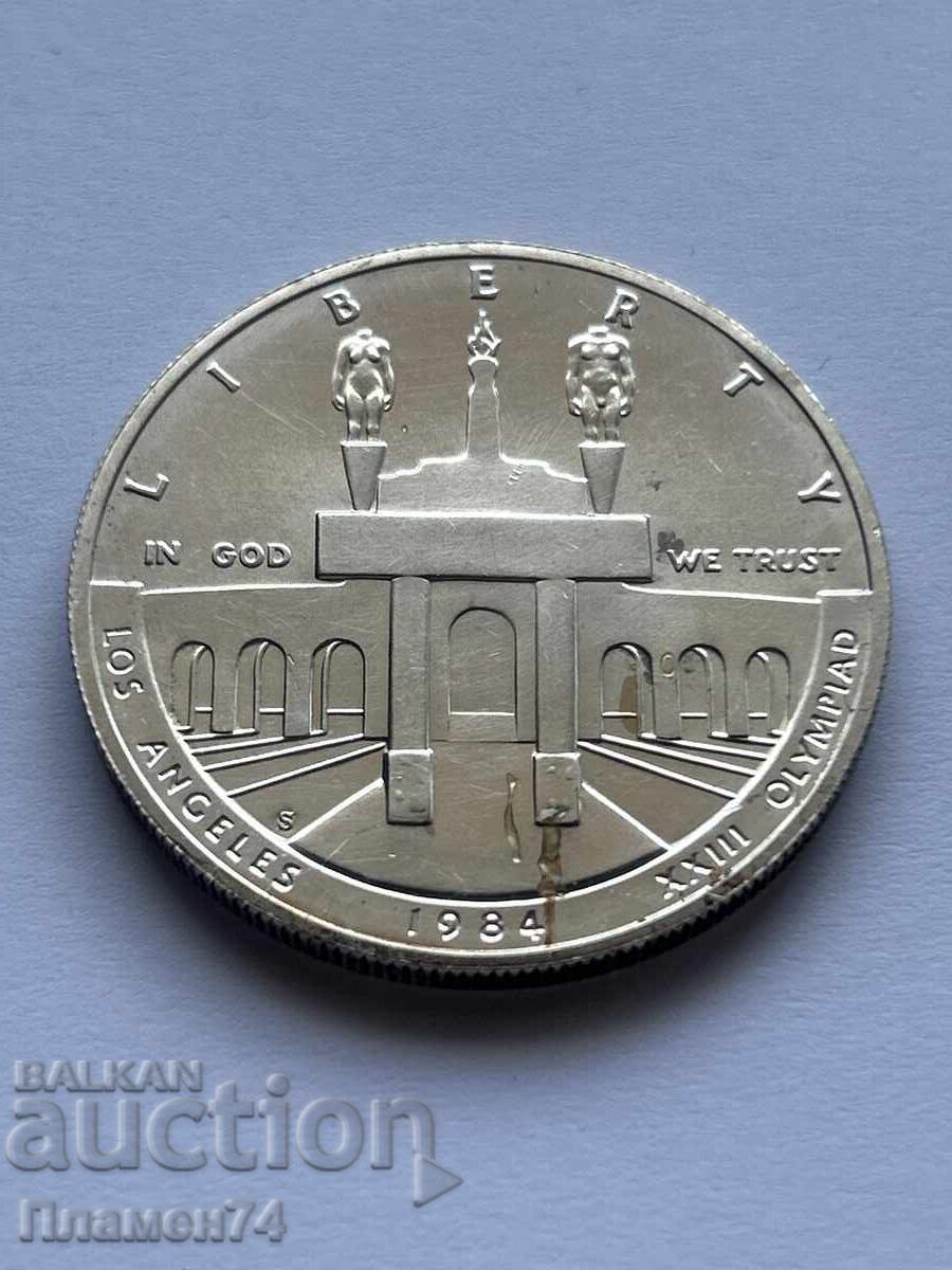 1 Dolar 1984 SUA cu preț 95.00 BGN | € 48.57