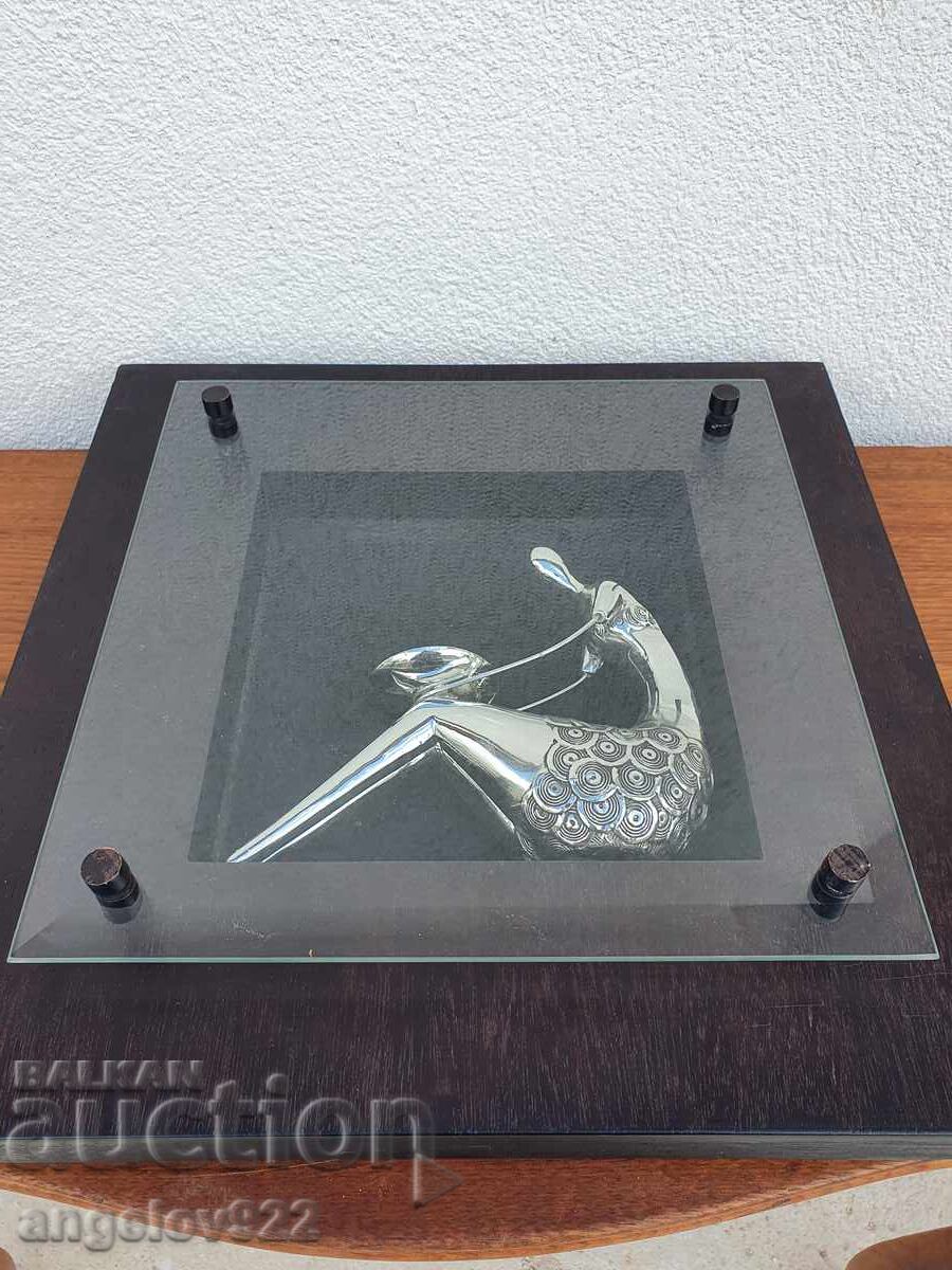 Abstract 3D figure in a beautiful wooden frame!!! - 6 Abstract 3D figure in a beautiful wooden frame!!! - 6