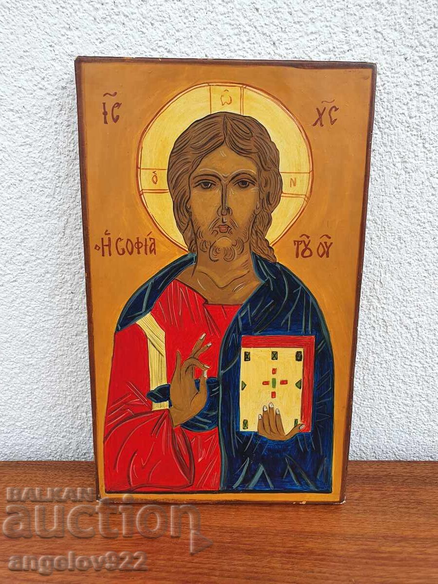 Old painted icon!!! with price 14.76 BGN | € 7.55 Old painted icon!!! with price 14.76 BGN | € 7.55
