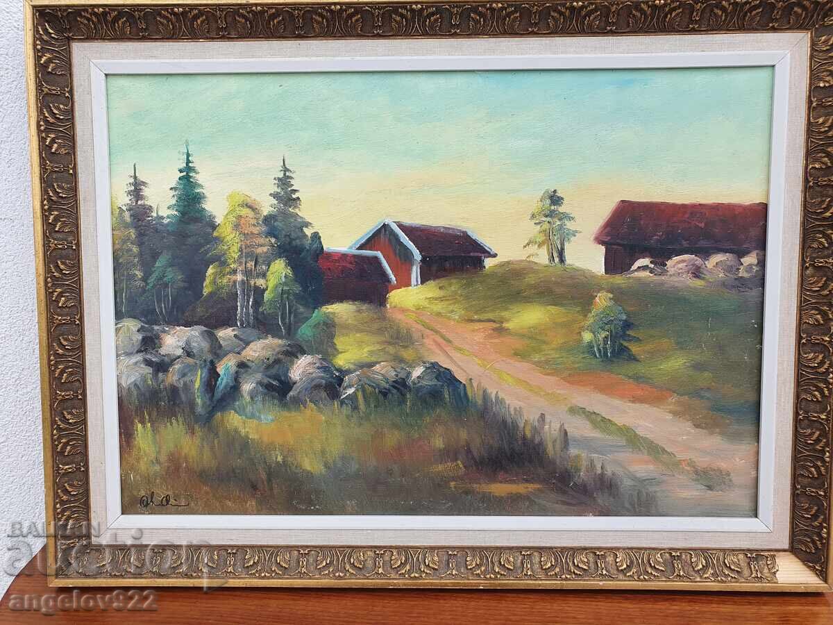 Auction  Original oil painting on canvas!!!