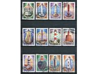 USSR 1982-84. CTO - Marine Lighthouses, Marine Navigation