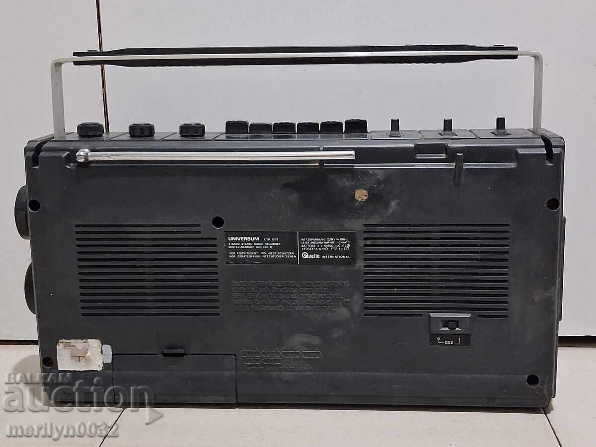 Δημοπρασία Στερεοφωνικό γερμανικό κασετόφωνο μαγνητόφωνο ΔΕΝ ΛΕΙΤΟΥΡΓΕΙ