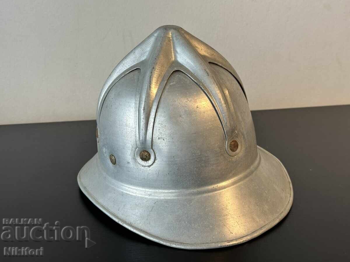 Yugoslav Social Firefighter Helmet - 5