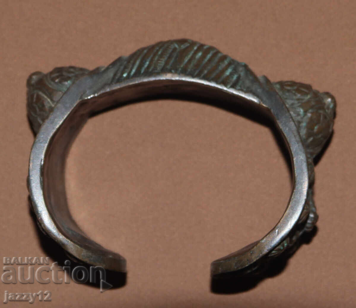 Old bronze bracelet slingshot with cross with price 200.00 BGN | € 102.26