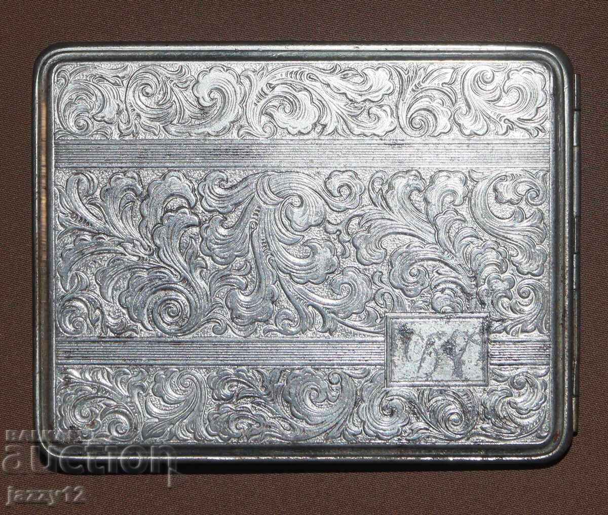 Old metal snuff box - 5