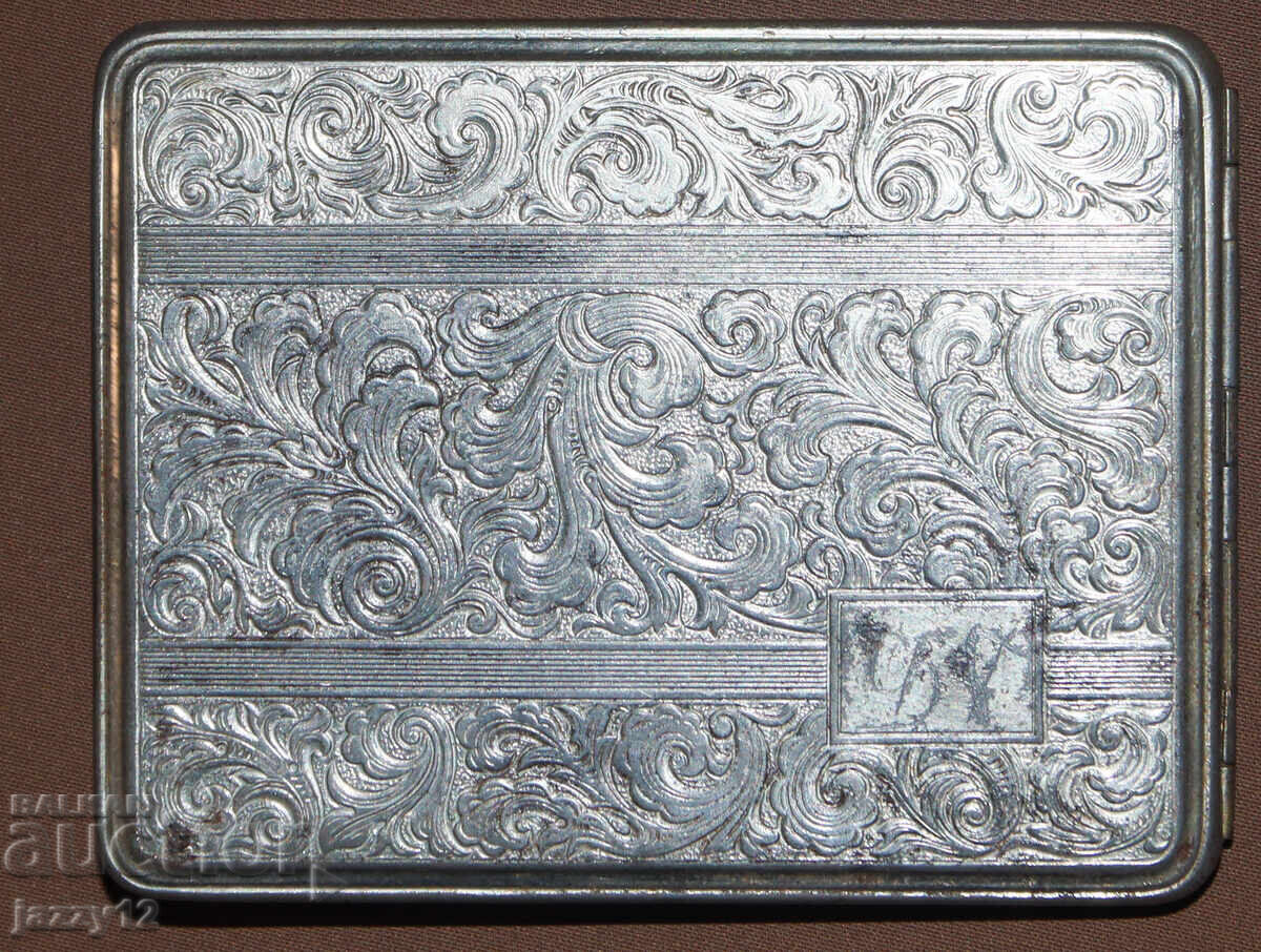 Old metal snuff box - 6