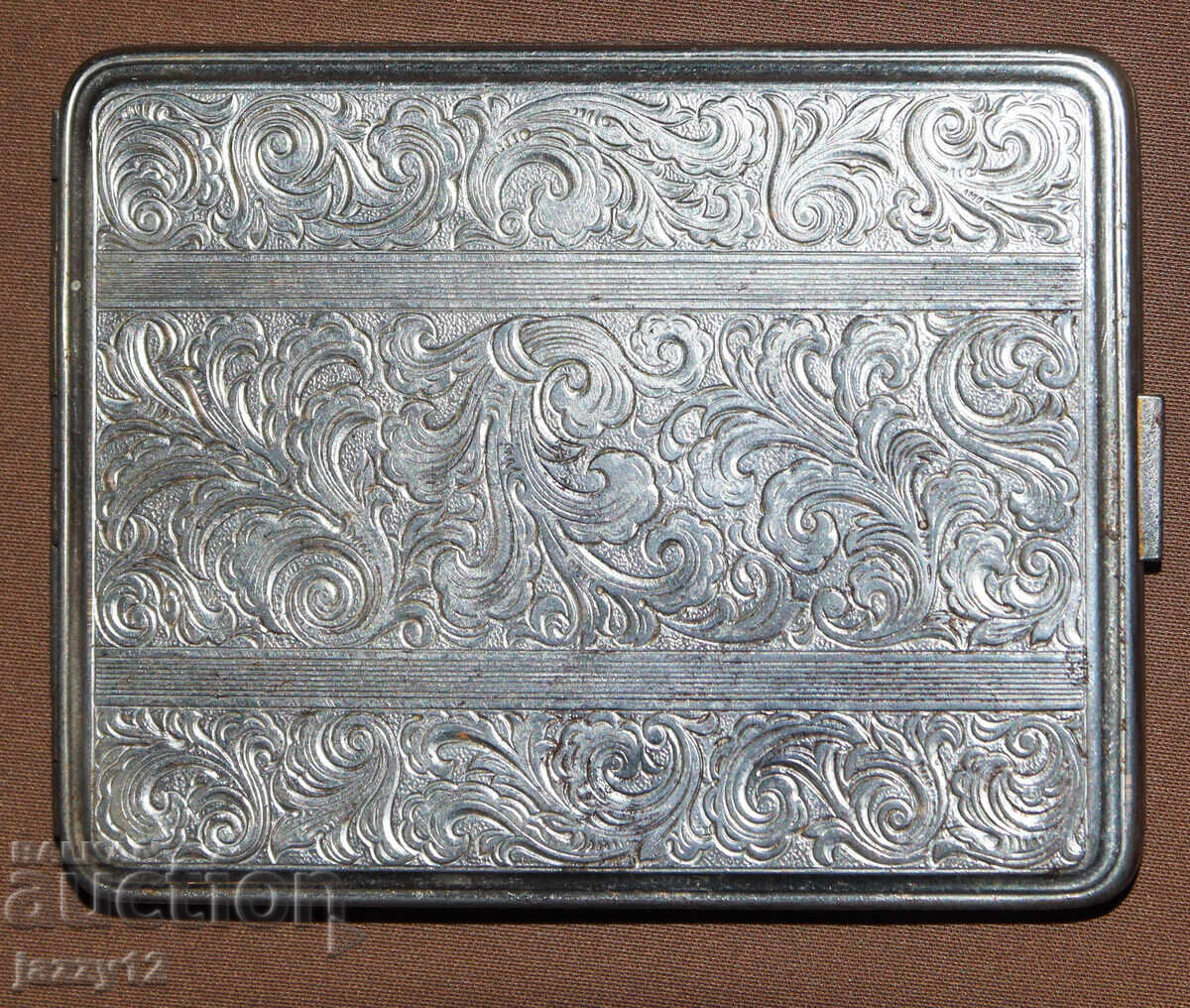 Old metal snuff box