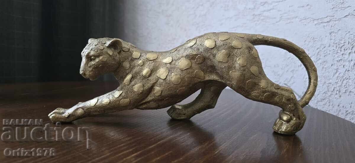 Figurină de calitate – leopard, Italia!