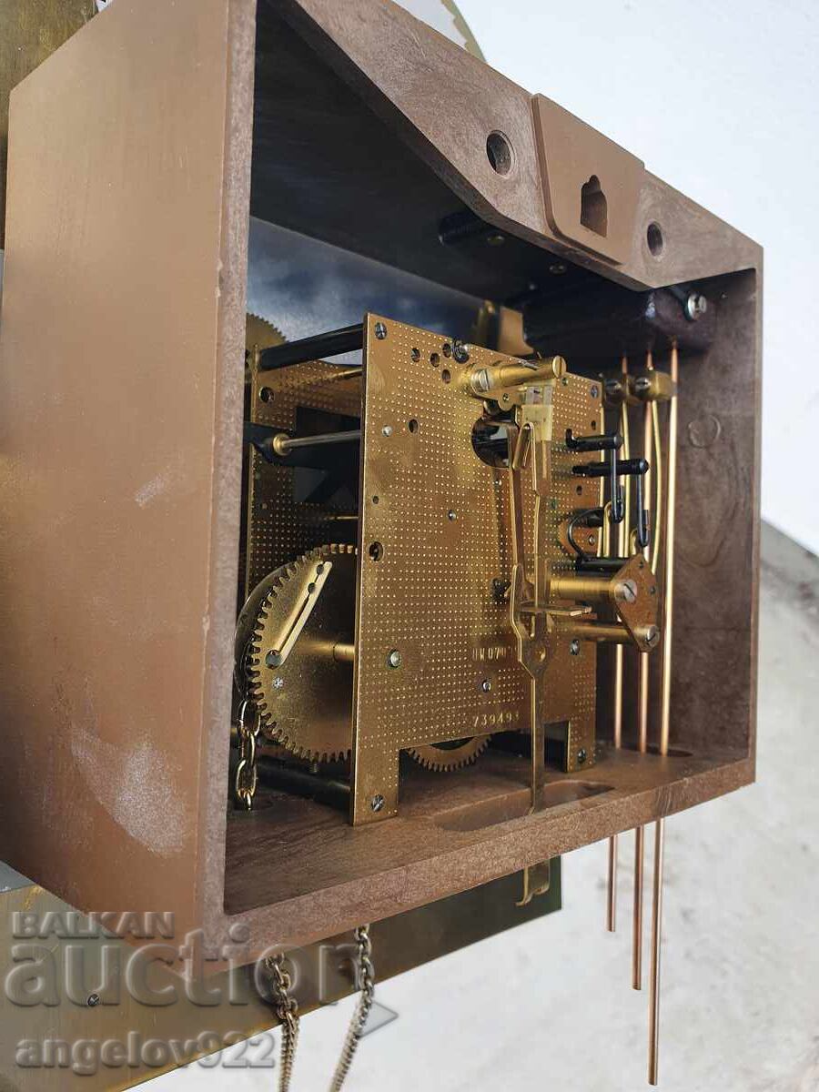 Delivery of German Salon Parquet Clock, WORKING