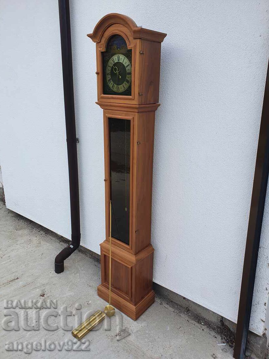 German Salon Parquet Clock, WORKING - 6