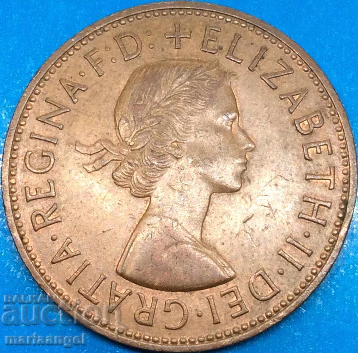 Παράδοση Μεγάλη Βρετανία 1 πένα 1967 30 χλστ. χάλκινο Παράδοση Μεγάλη Βρετανία 1 πένα 1967 30 χλστ. χάλκινο