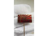 Semn de colecție, insignă 80 de ani BKP-HASKOVO