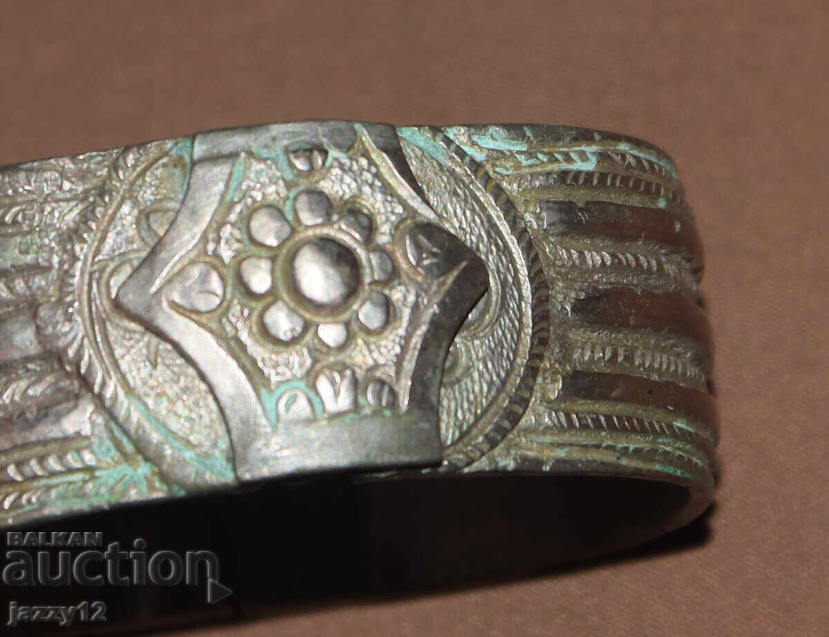Old silver traditional bracelet - 5