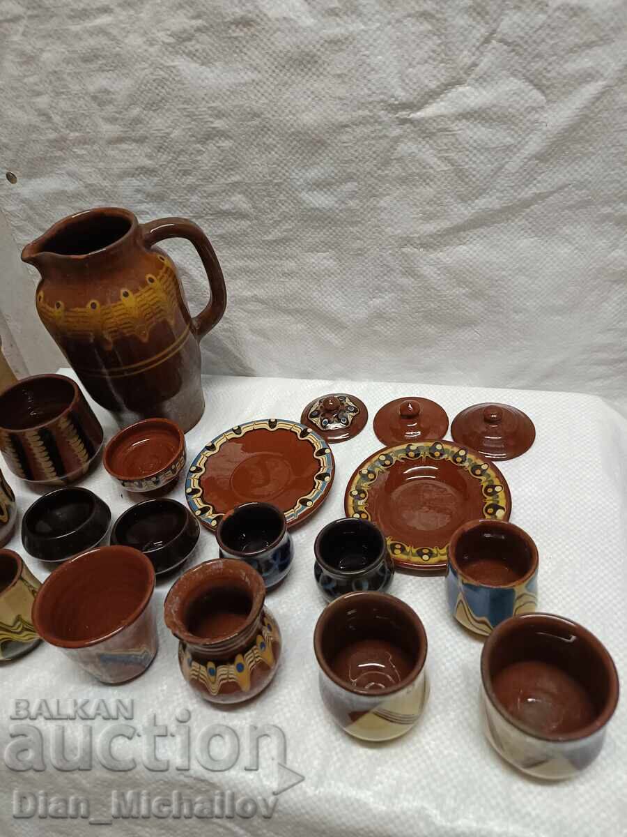 Lot of Old Ceramic Items with price 15.00 BGN | € 7.67