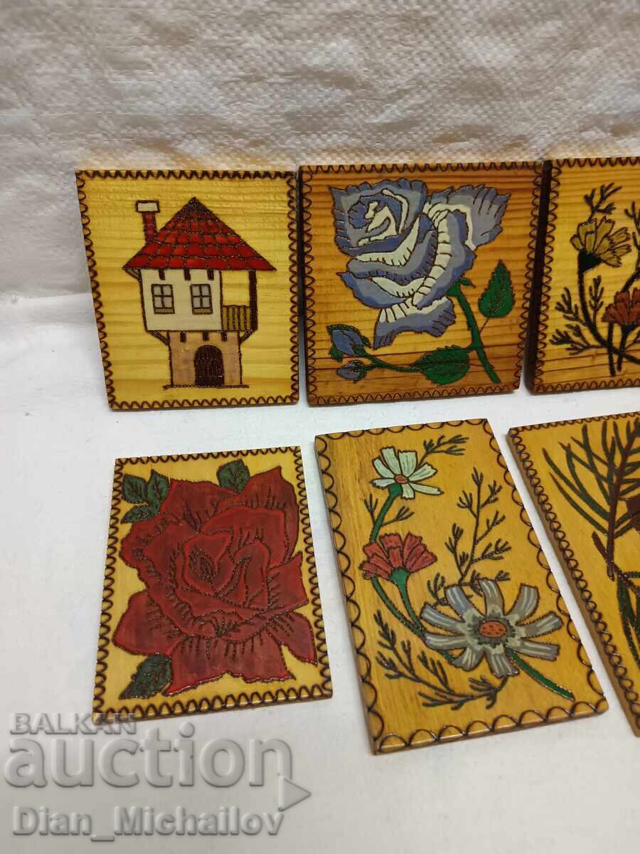 Соц. пирографи  с цена 50.00 лв. | € 25.56