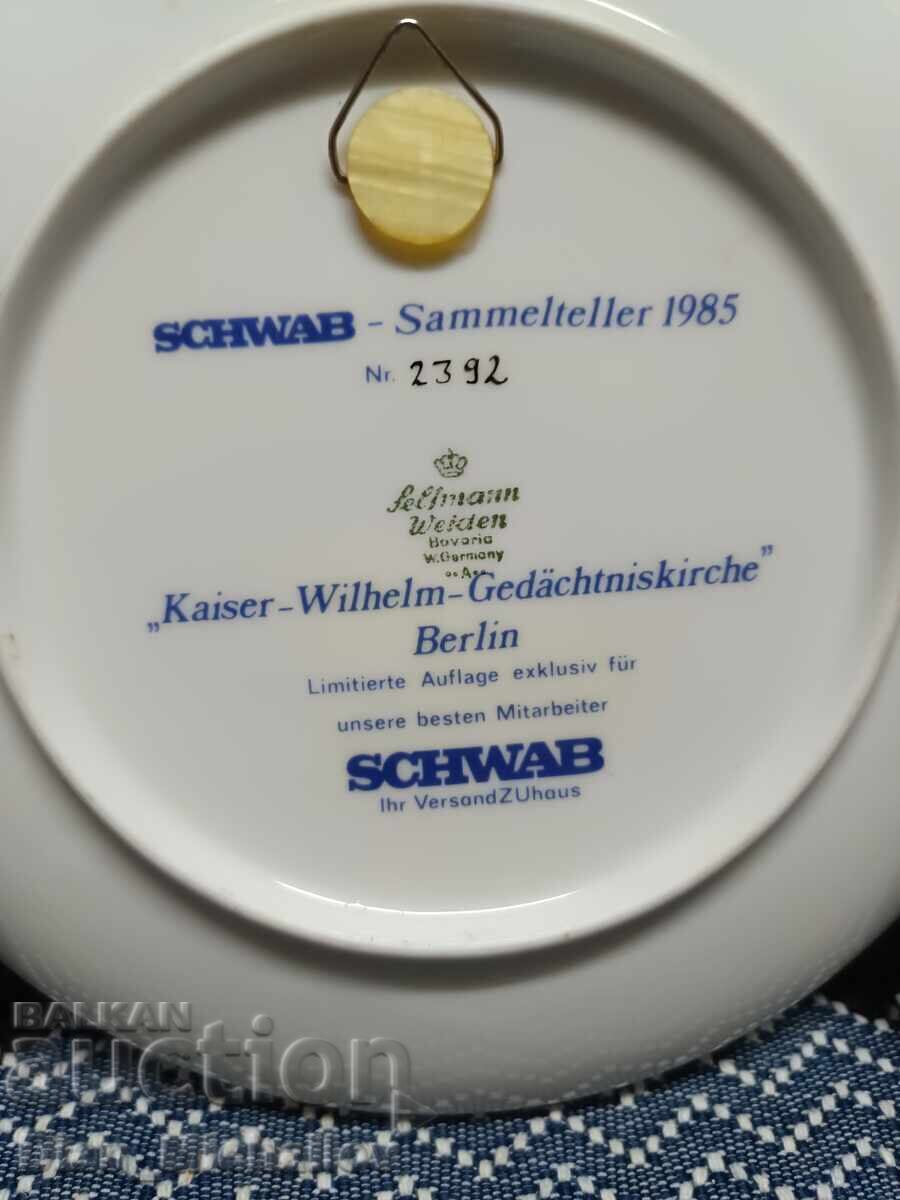 Collector's German porcelain plate - 5