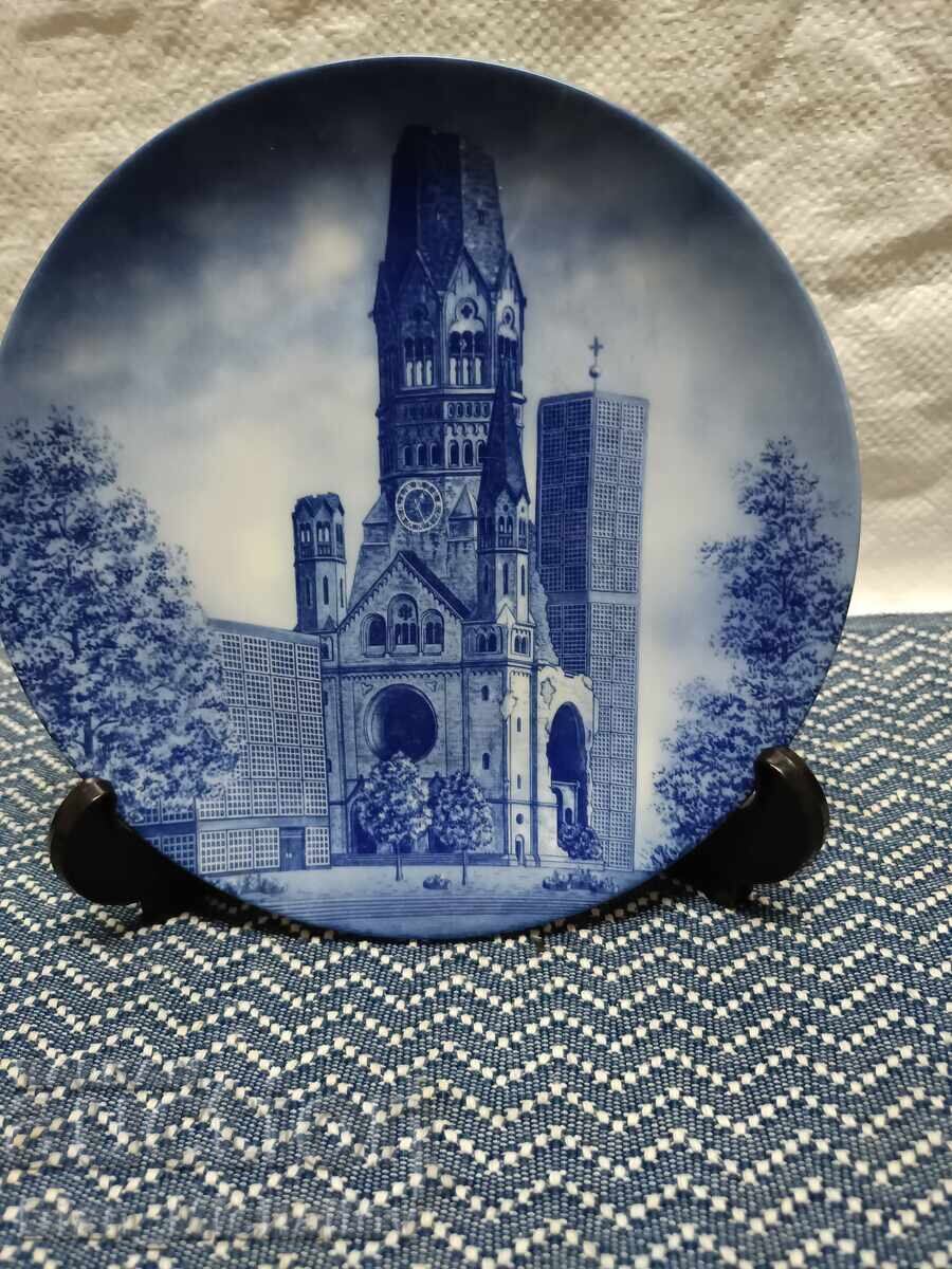 Collector's German porcelain plate