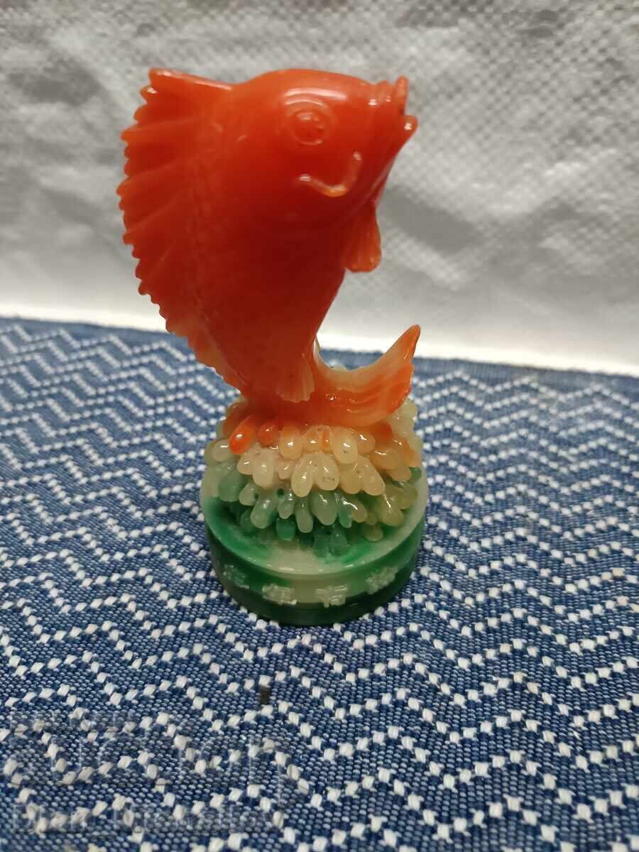 Figurină vintage pește Koi - 5 Figurină vintage pește Koi - 5