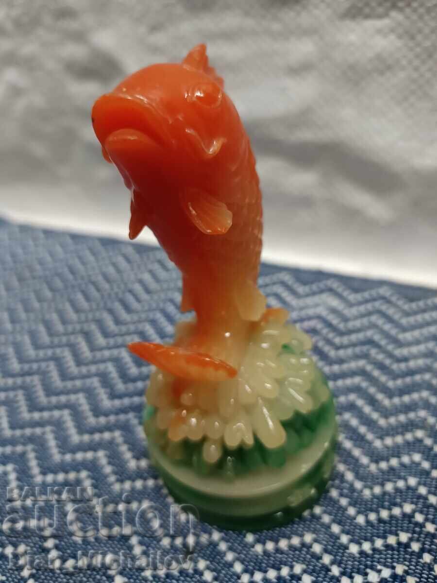 Figurină vintage pește Koi - 6 Figurină vintage pește Koi - 6