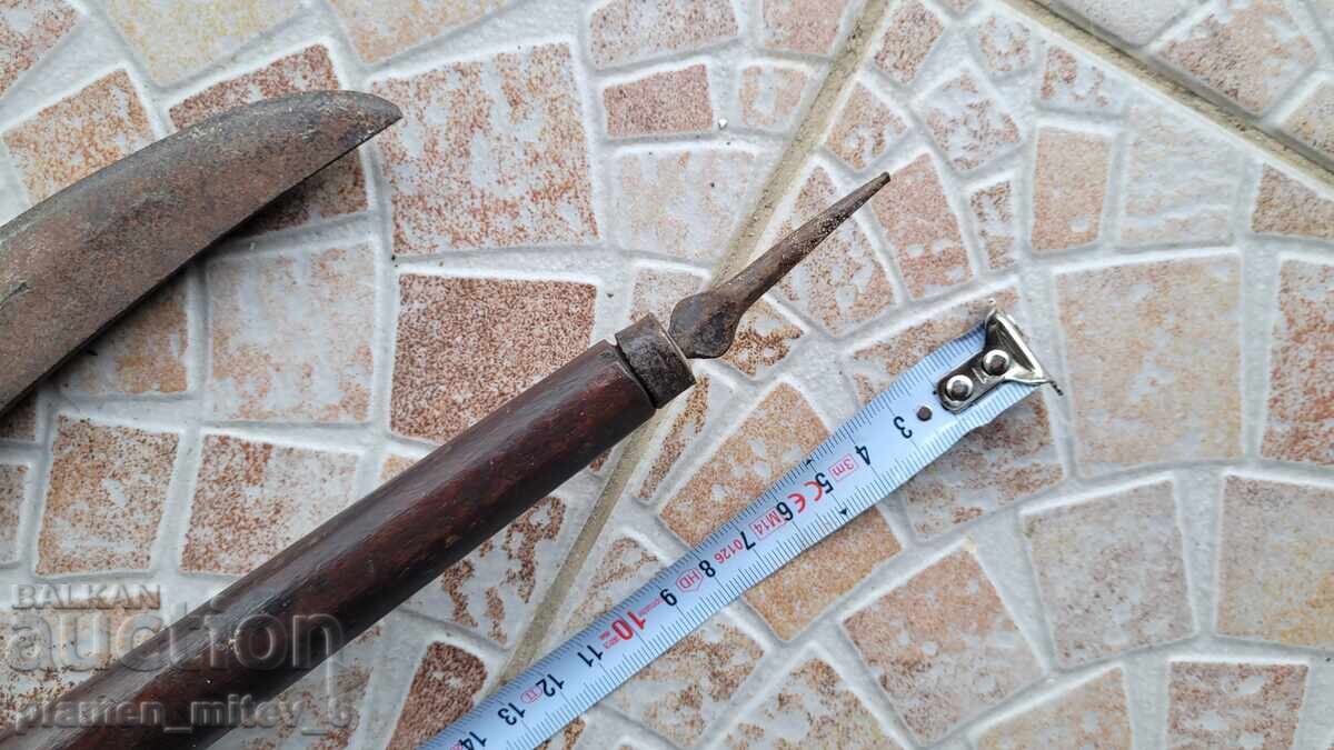 Δημοπρασία Τσεκούρι. Πολεμικό ινδικό τσεκούρι, ταμπαρτζούλ