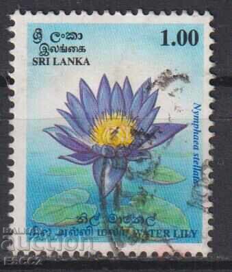 Timbre marcat Flora Floare Acvatică 1995 din Sri Lanka Timbre marcat Flora Floare Acvatică 1995 din Sri Lanka