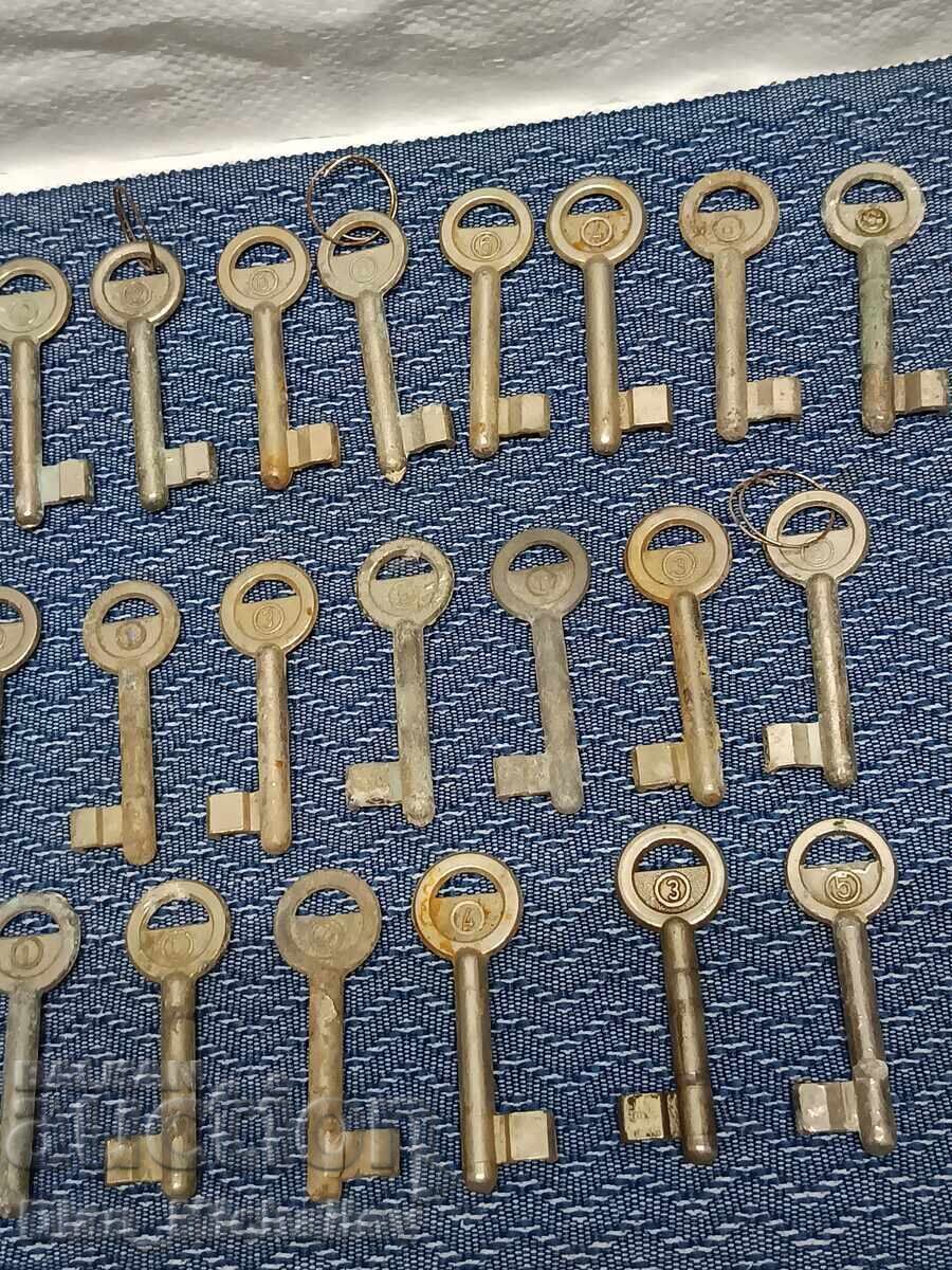 Παράδοση Λοτ κλειδιών με αριθμούς