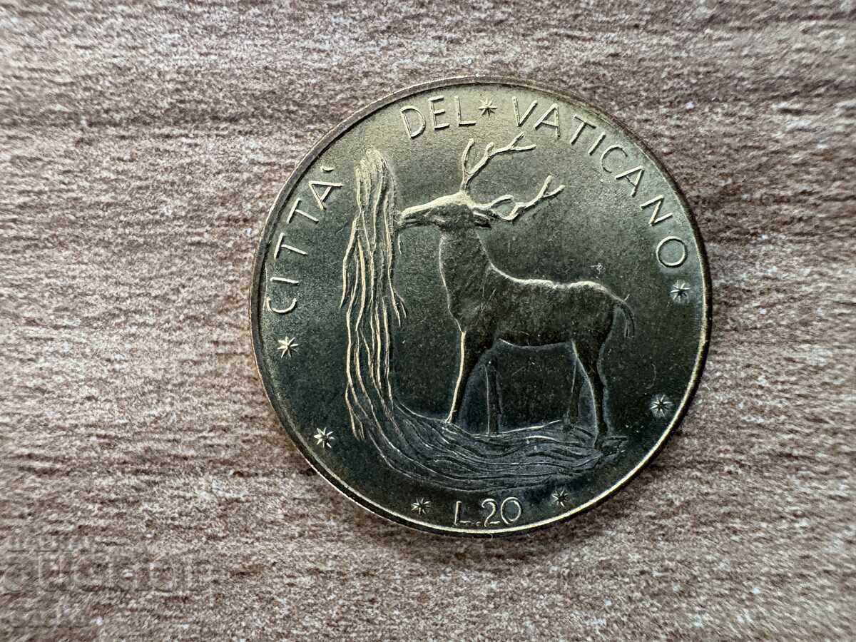 Ватикана - 20 лири (1974) Ватикана - 20 лири (1974)