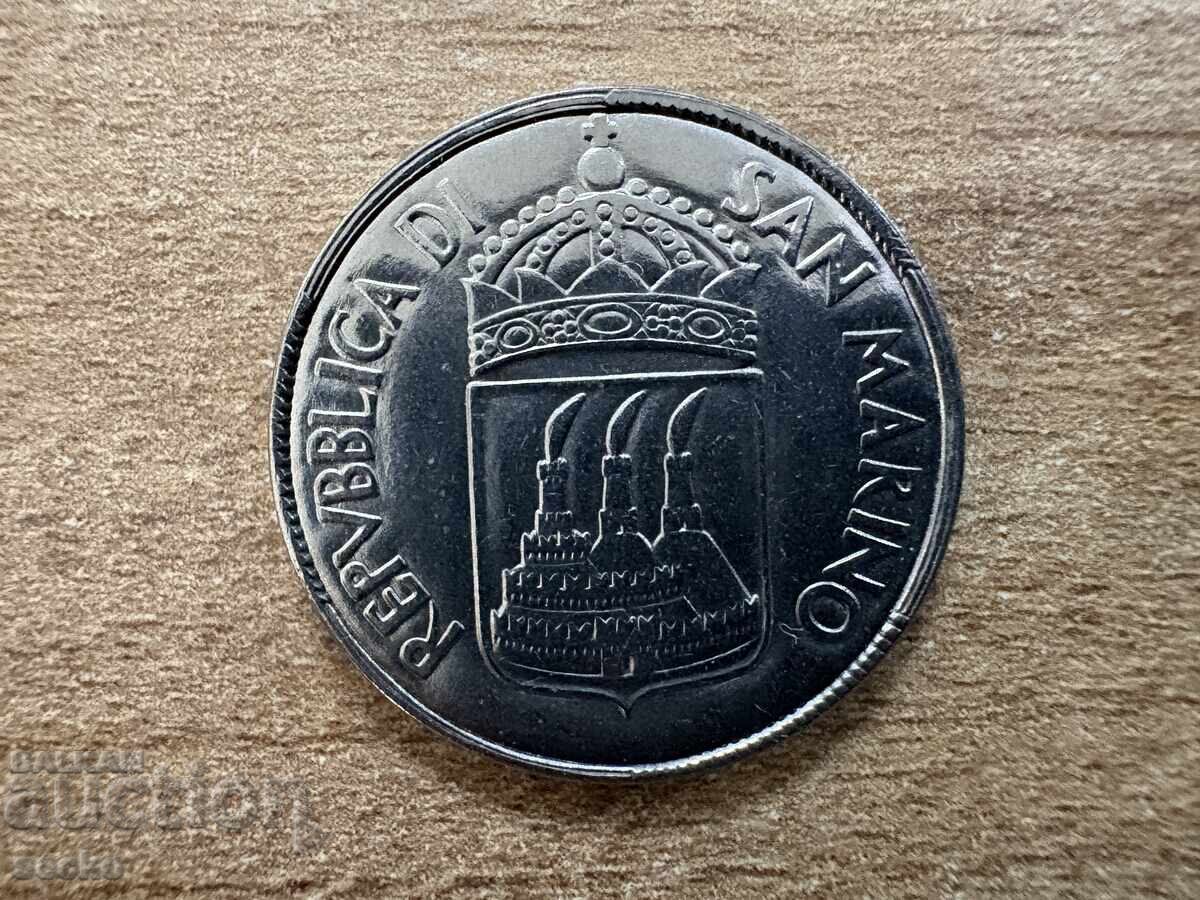 San Marino - 50 lire (1973) cu preț 2.60 BGN | € 1.33 San Marino - 50 lire (1973) cu preț 2.60 BGN | € 1.33