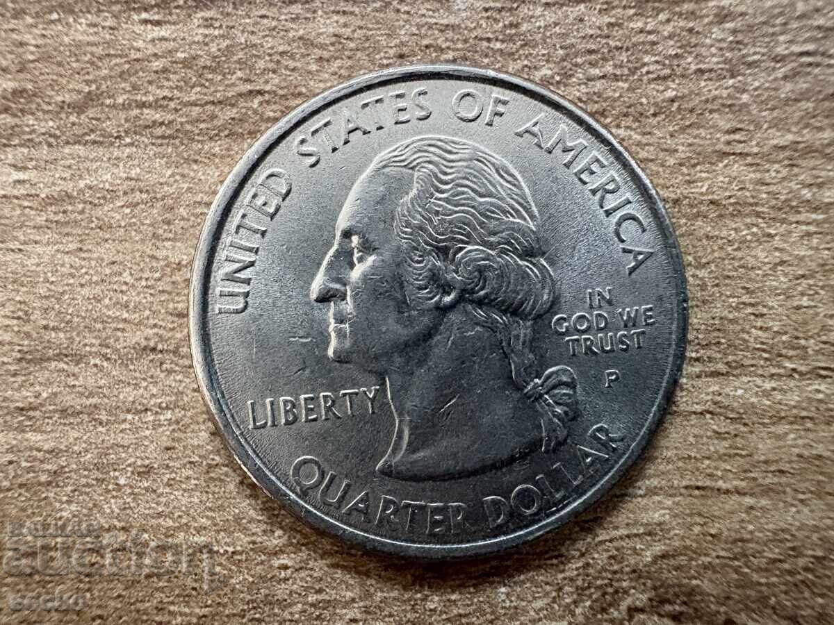ΗΠΑ - 1/4 δολάριο (2000) - Μασαχουσέτη - Ρ με τιμή 0.90 BGN | € 0.46 ΗΠΑ - 1/4 δολάριο (2000) - Μασαχουσέτη - Ρ με τιμή 0.90 BGN | € 0.46