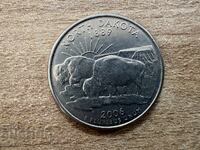 ΗΠΑ - 1/4 δολάριο (2006) - Βόρεια Ντακότα - P