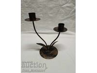 Sfeșnic Metalic Vechi