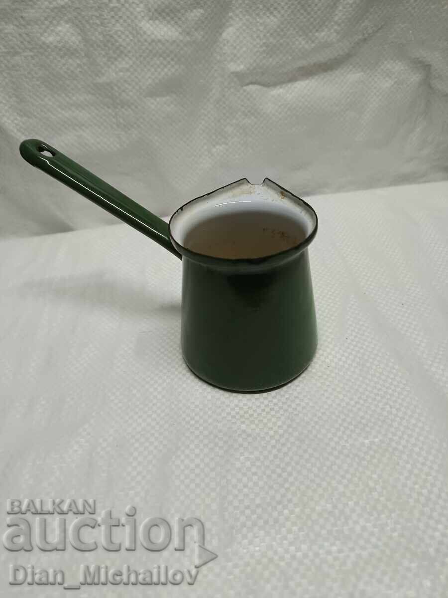 Κοινωνικό Εμαγιέ Κατσαρολάκι/Τουρκικό μπρίκι με τιμή 12.00 BGN | € 6.14