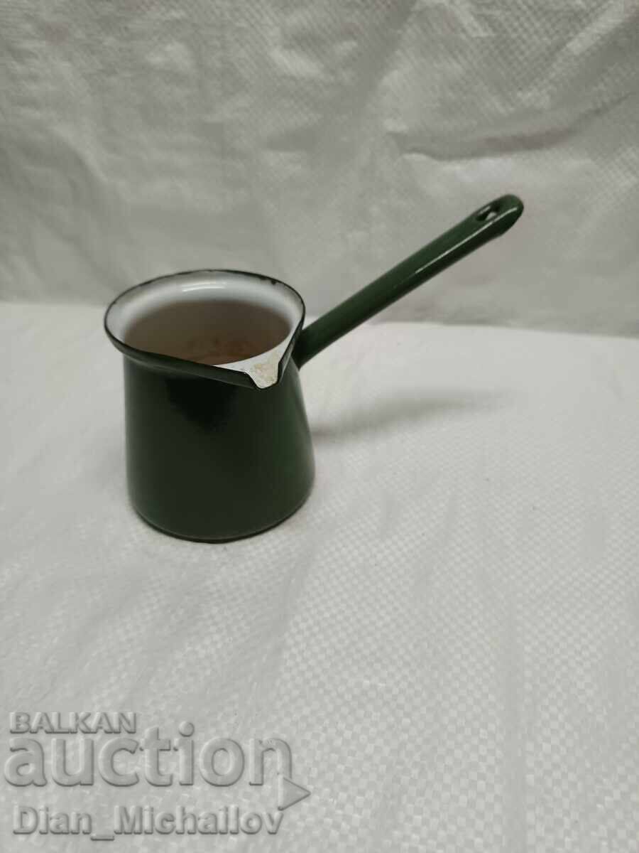 Κοινωνικό Εμαγιέ Κατσαρολάκι/Τουρκικό μπρίκι