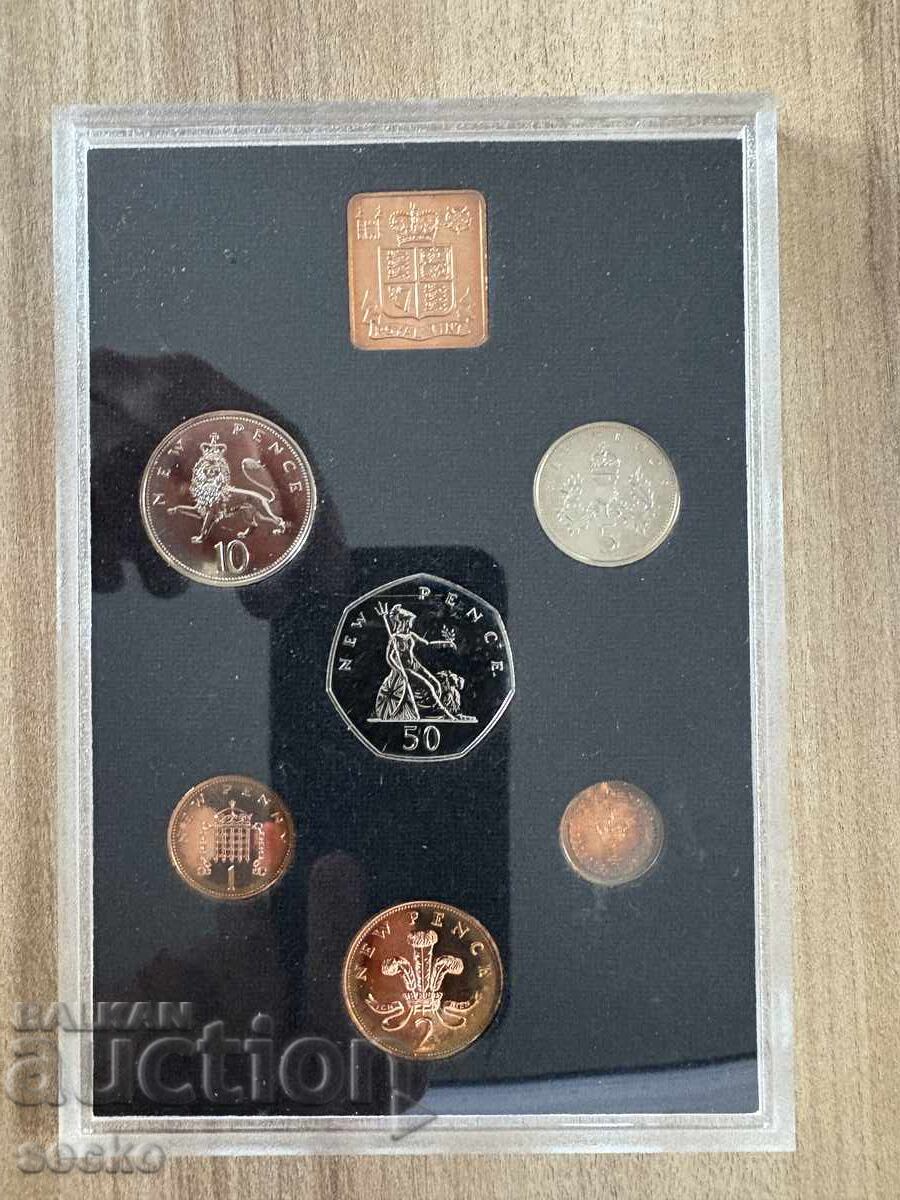 Δημοπρασία Ηνωμένο Βασίλειο - Σετ (1971) Δημοπρασία Ηνωμένο Βασίλειο - Σετ (1971)