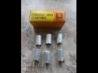 Startere pentru lămpi fluorescente, 6 bucăți