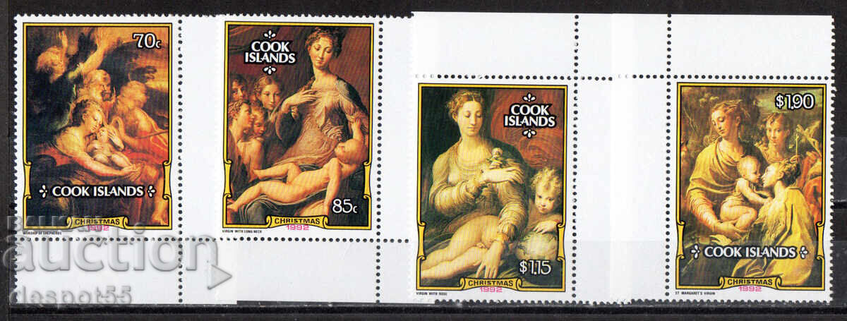1992. O-vi Cook. Crăciun - Picturi de Parmigianino 1992. O-vi Cook. Crăciun - Picturi de Parmigianino