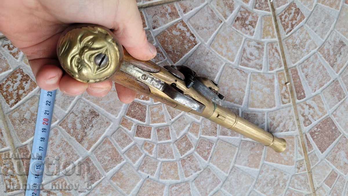 Pistol, pistol, evzalia, kremkalia, Queen Anne, Queen Anne - 5