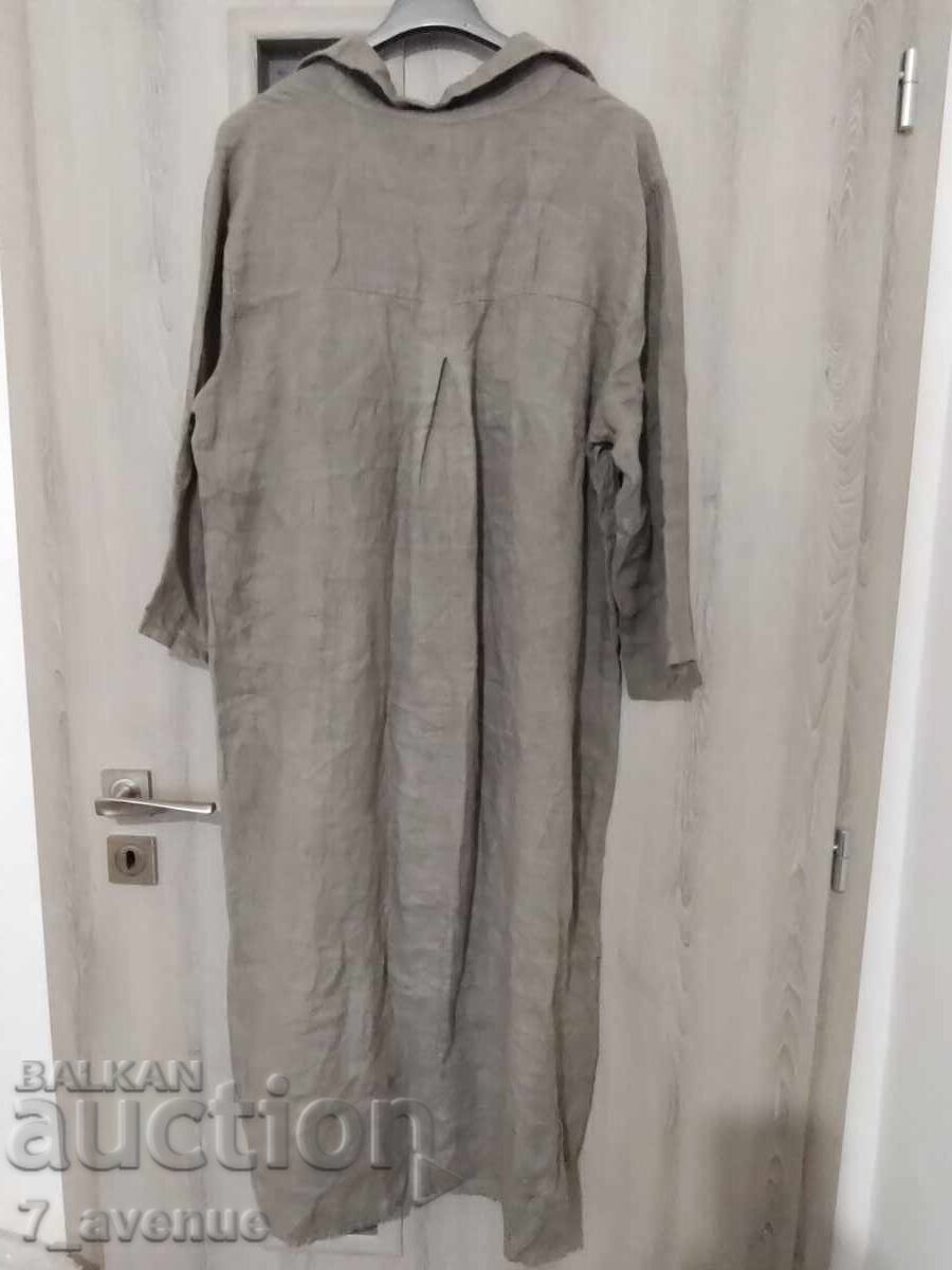 Women's Long Linen Tunic, Beautiful. 11.10.25 - 7