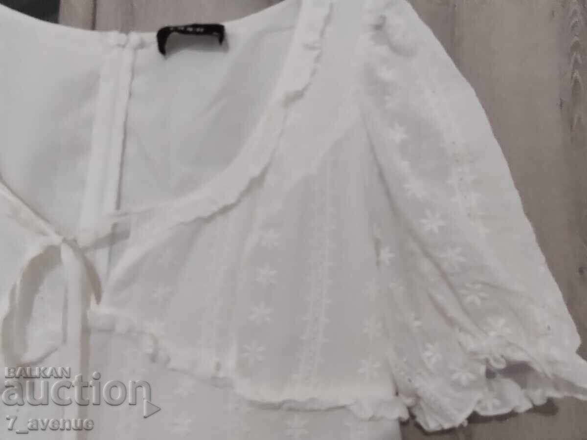 Γυναικείο φόρεμα αιθέριο λευκό με κεντήματα υπέροχο 11.10.25 - 5