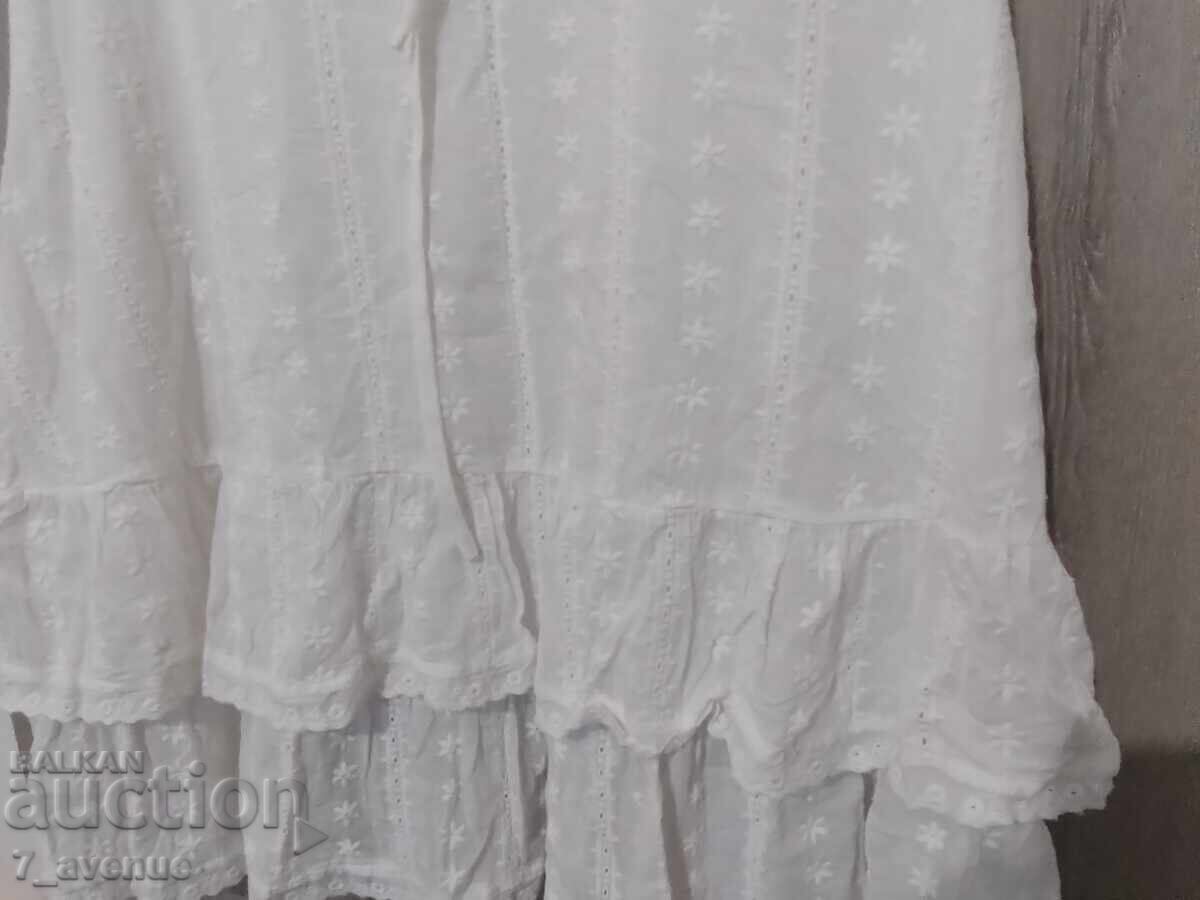 Γυναικείο φόρεμα αιθέριο λευκό με κεντήματα υπέροχο 11.10.25 - 6