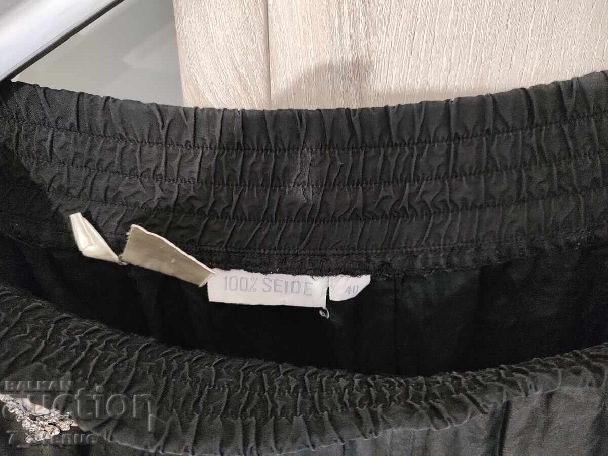 Δημοπρασία Γυναικεία μακριά φούστα φυσικό μετάξι υπέροχη 11.10.25