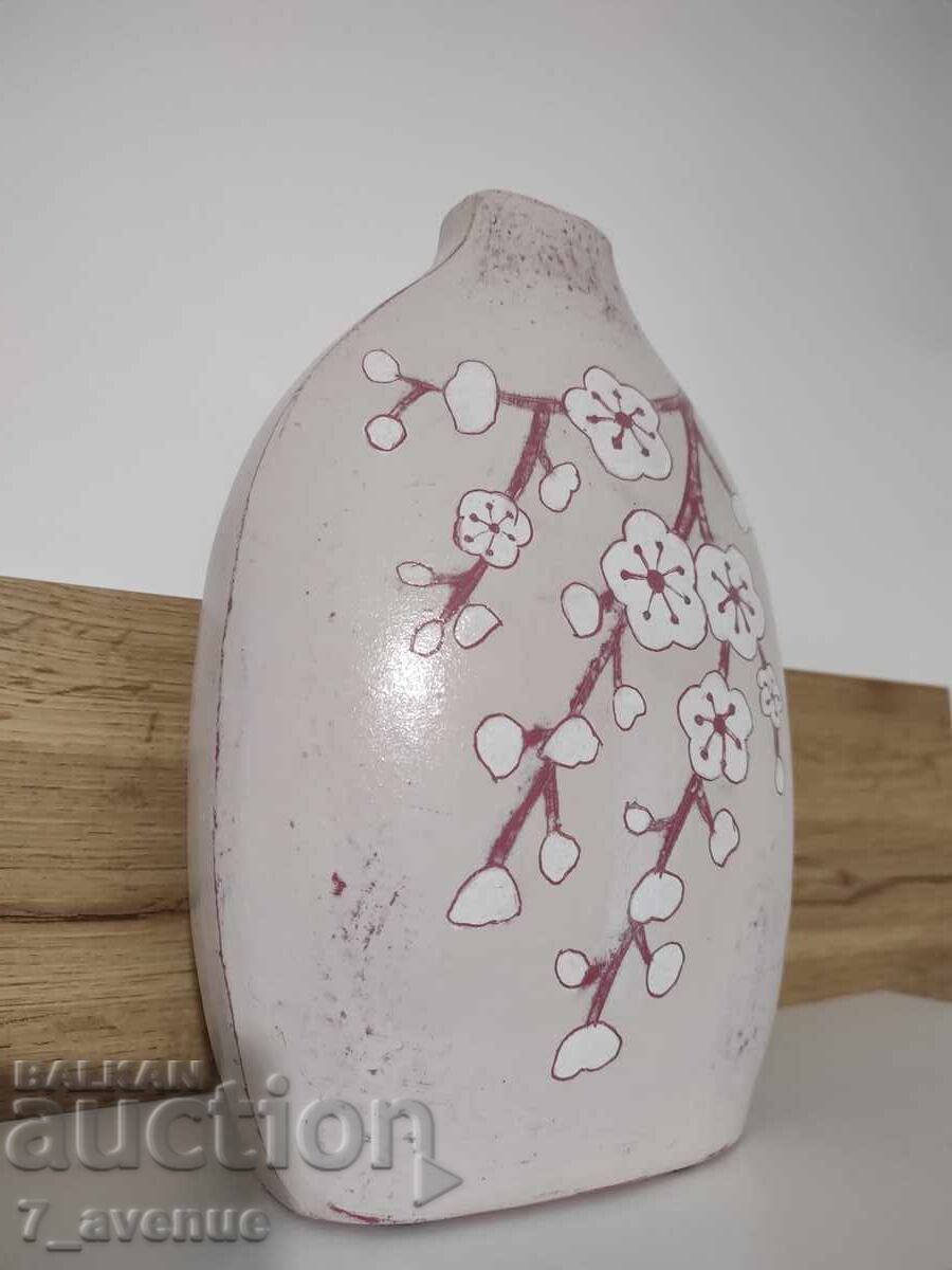 VAZĂ ceramică UNICĂ, lucrată manual 11.10.25 cu preț 199.00 BGN | € 101.75