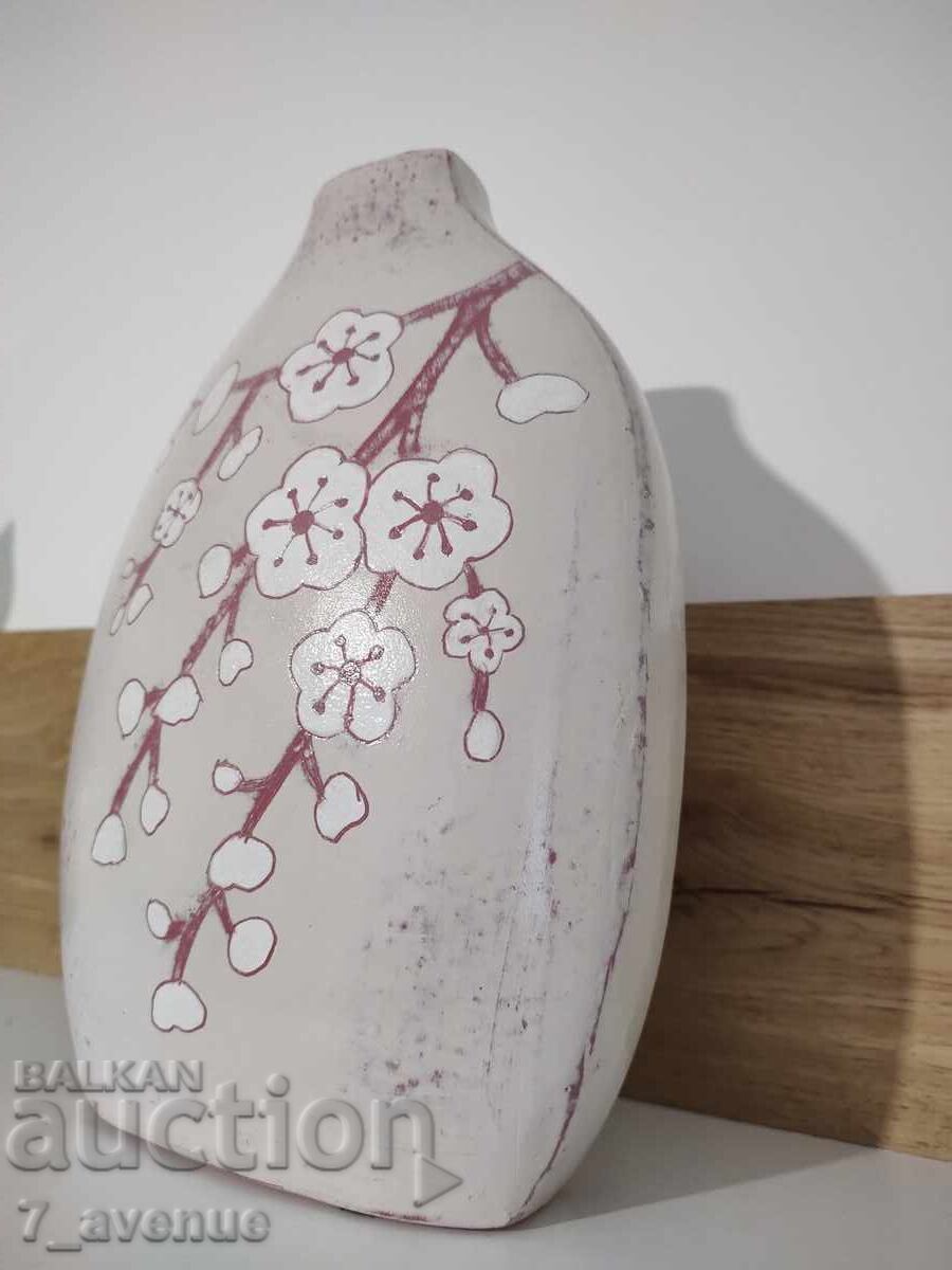 Licitație VAZĂ ceramică UNICĂ, lucrată manual 11.10.25