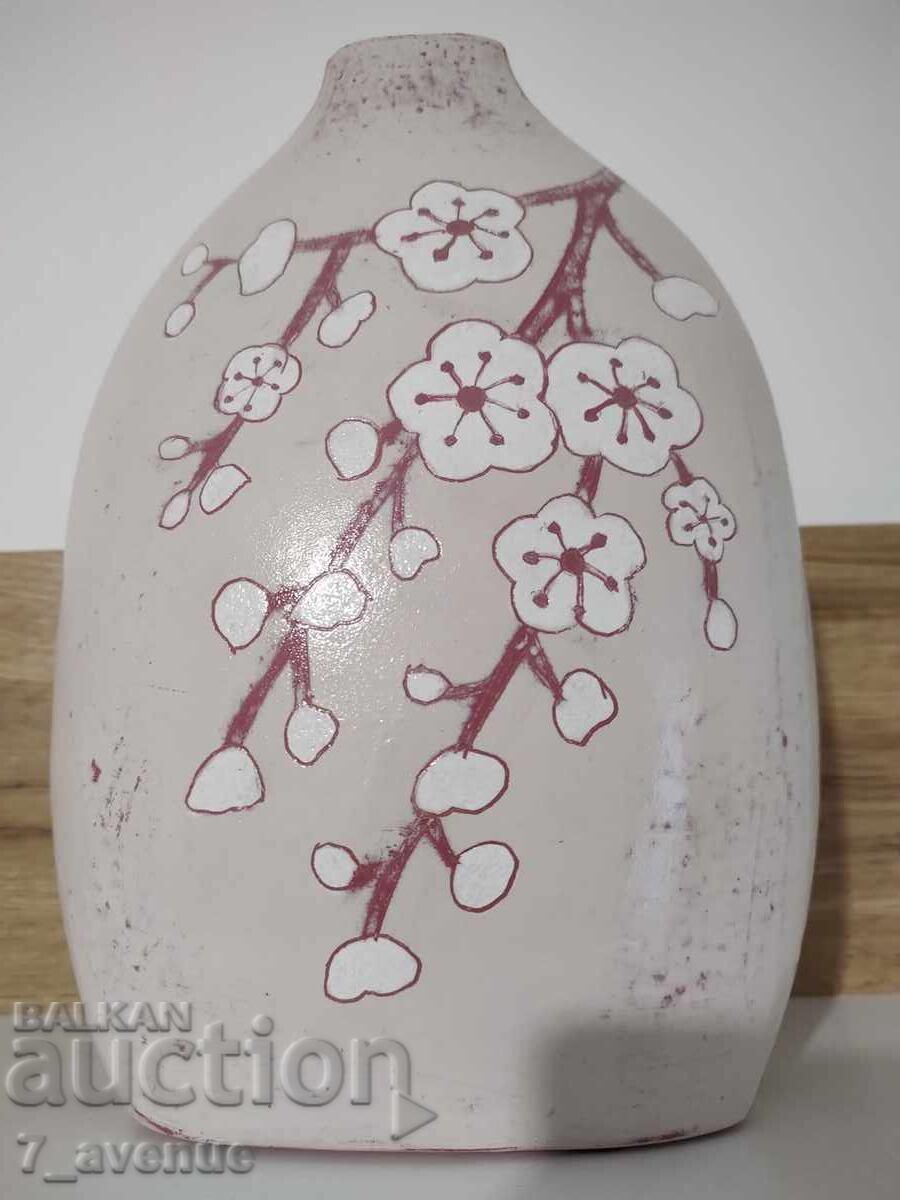 VAZĂ ceramică UNICĂ, lucrată manual 11.10.25