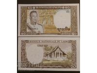 Laos, Laos 20 kip, 20 kip 1963, UNC