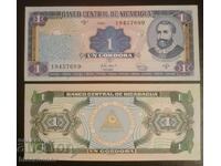 1 Nicaraguan Cordoba, 1995, UNC