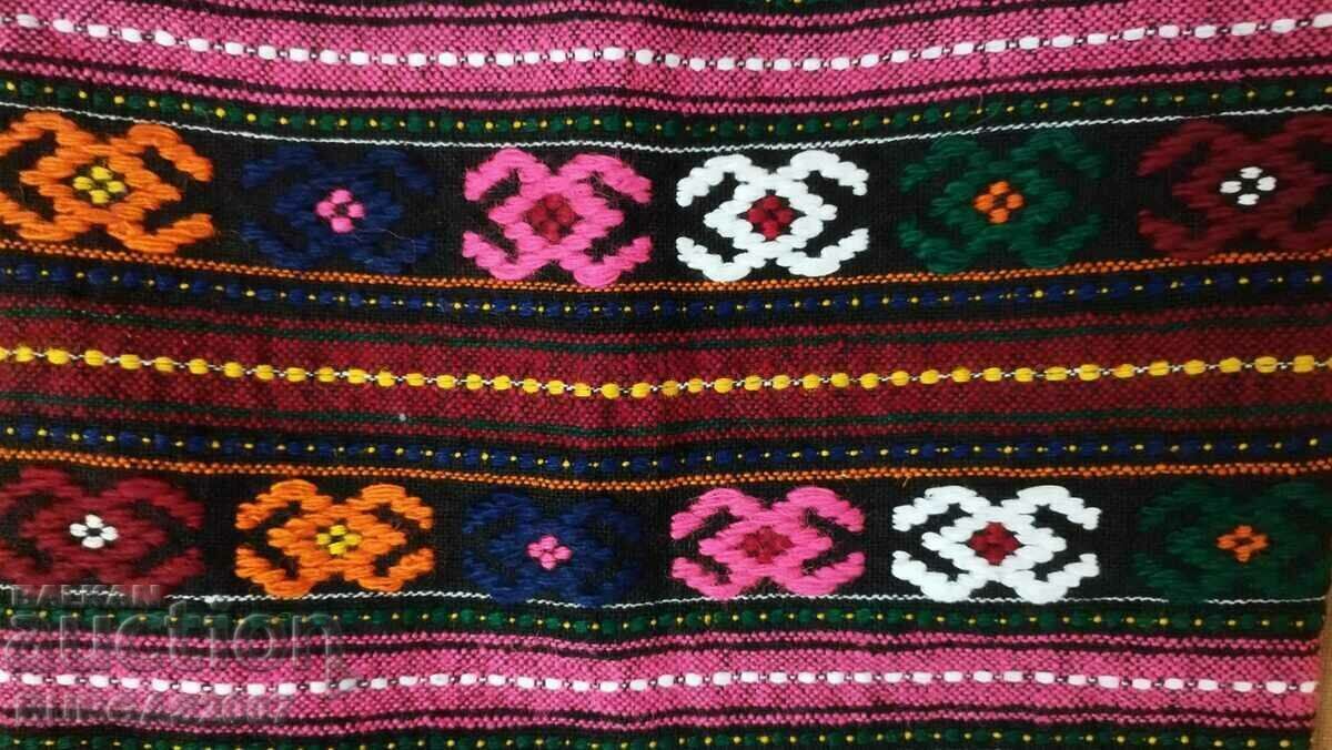 Auction Old woven, embroidered case or shepherd's bag - 2 Auction Old woven, embroidered case or shepherd's bag - 2