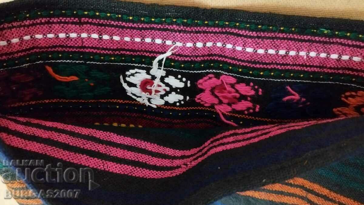 Old woven, embroidered case or shepherd's bag - 2 - 5 Old woven, embroidered case or shepherd's bag - 2 - 5