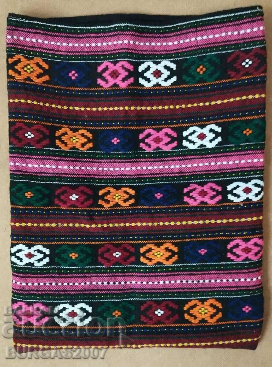 Old woven, embroidered case or shepherd's bag - 2 Old woven, embroidered case or shepherd's bag - 2