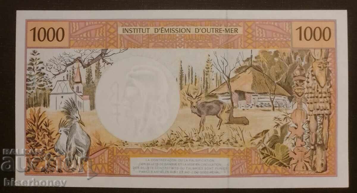 1000 франка Френска Полинезия, Френски Пасифик 1996, UNC с цена 125.00 лв. | € 63.91